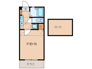 スペ－ステック荒江の物件間取画像